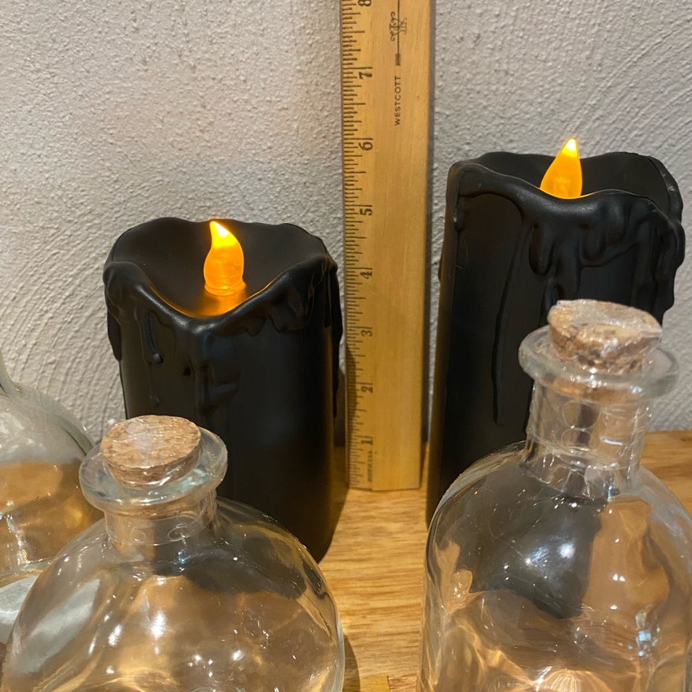 COPY - Target Bullseye playground black candles and potion bottles - Picture 2 of 4